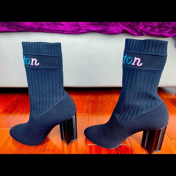 Brand New - LOUIS VUITTON Silhouette Ankle Boot - Picture 6 of 6